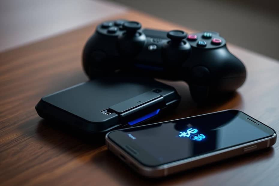 how to pair ps4 controller to phone